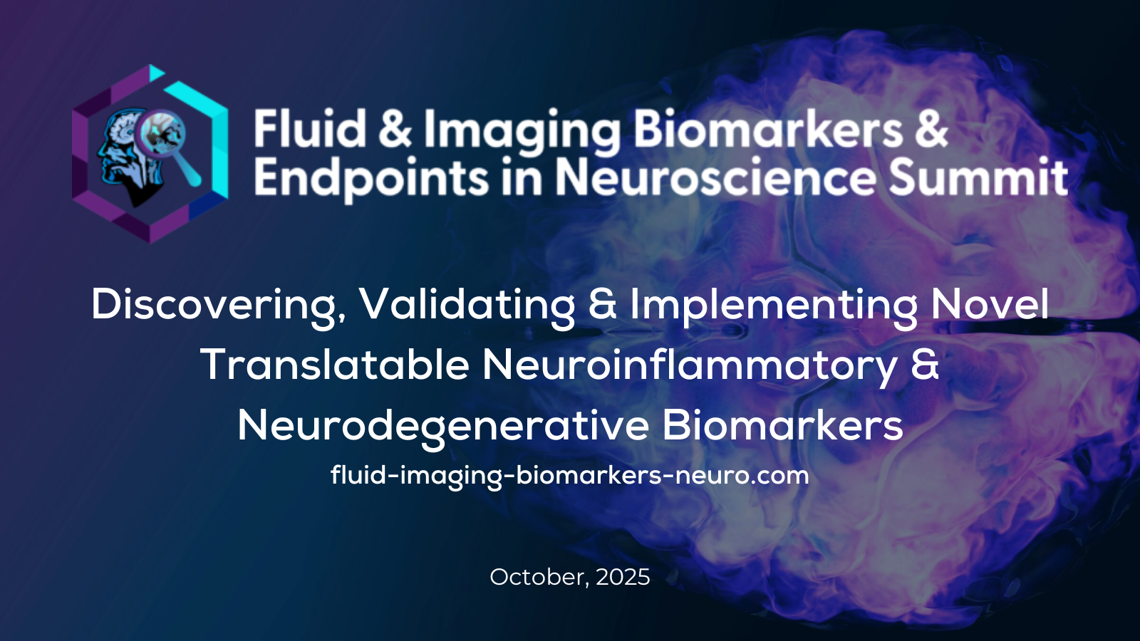 3rd Fluid & Imaging Biomarkers in Neuroscience Summit