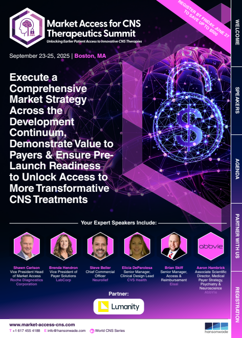 Market Access for CNS Therapeutics Brochure Cover