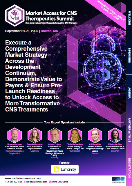 Market Access for CNS Therapeutics Brochure Cover